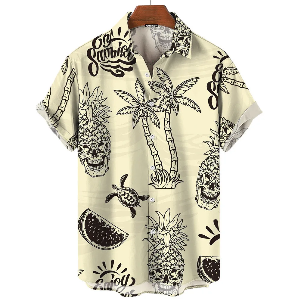 เสื้อเชิ้ตฮาวายสไตล์เรโทรสำหรั - Vintage Hawaiian Floral Shirt บทวิจารณ์และราคา