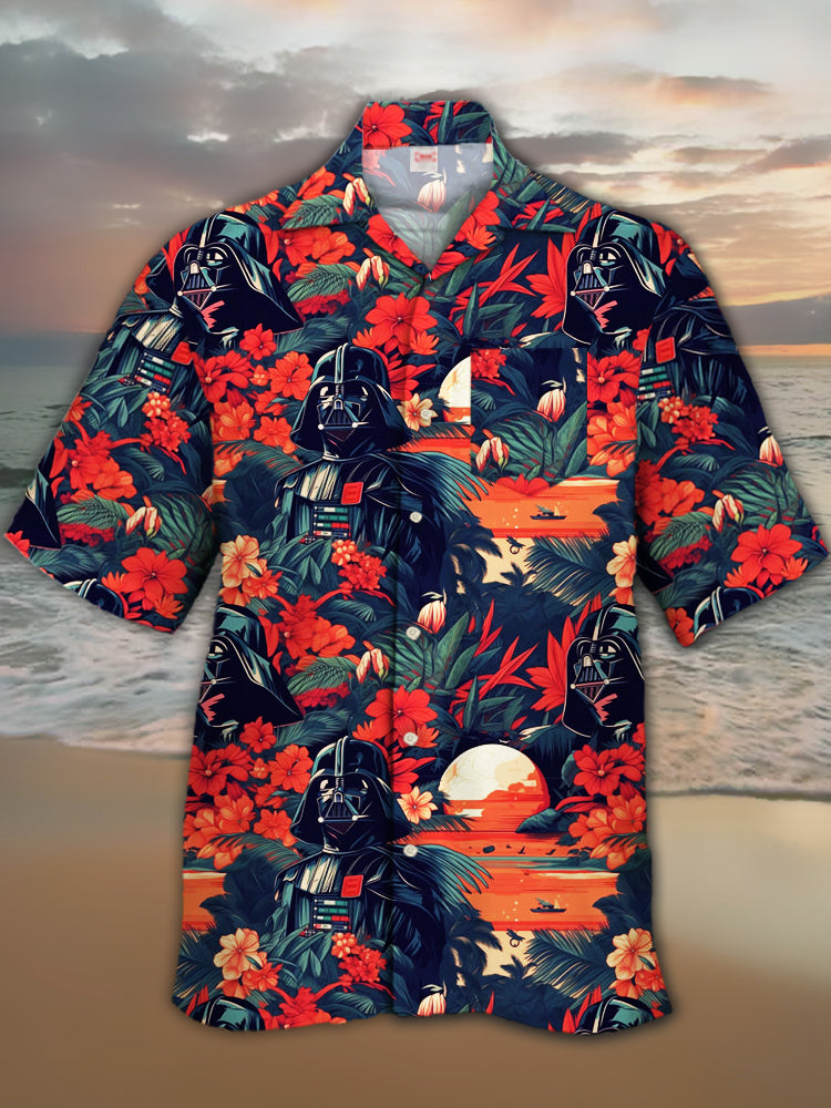 UKiyo-E เสื้อเชิ้ตแขนสั้นแนวฮา - Vintage Hawaiian Floral Shirt บทวิจารณ์และราคา