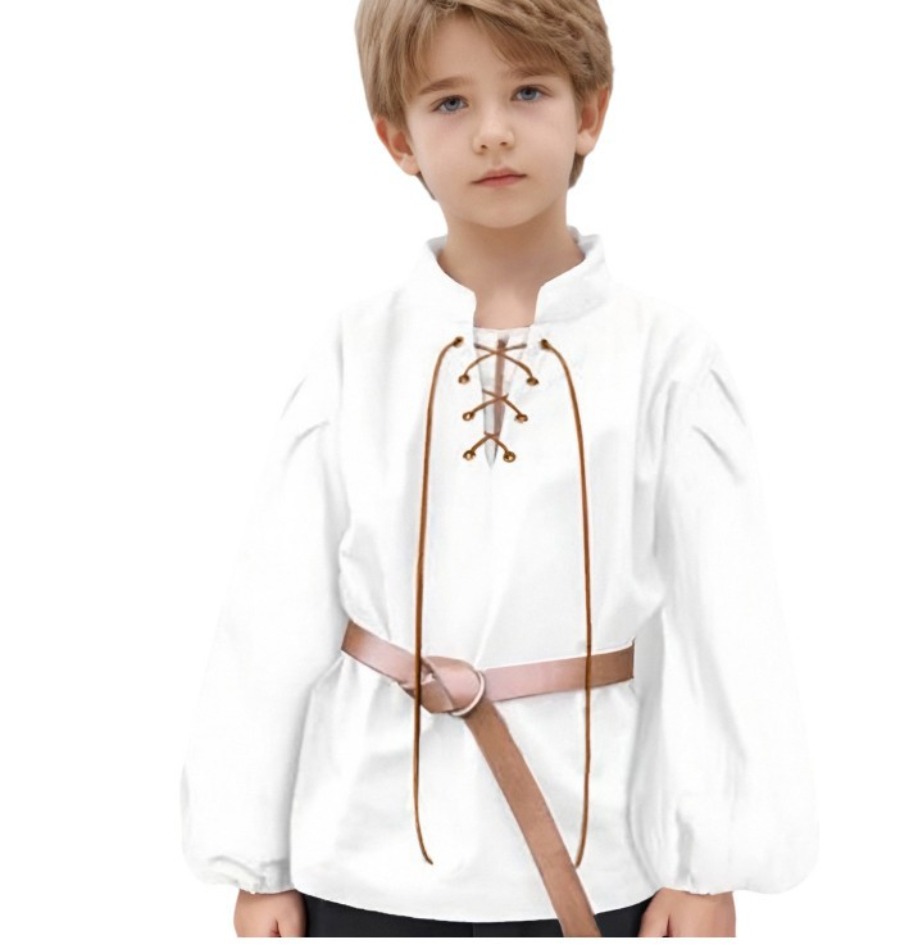 เสื้อโจรสลัดยุคกลางสำหรับเด็กผ - Shirts บทวิจารณ์และราคา